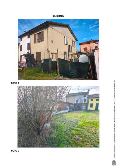 Quota di proprietà 1/1 su fabbricato residenziale e servizi, posto nel...