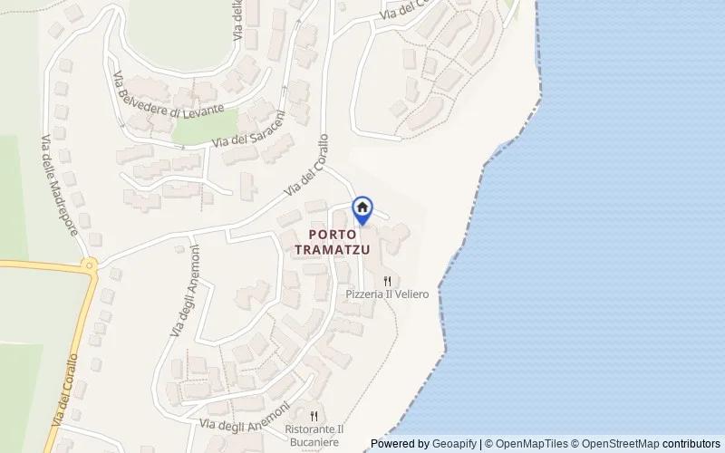 区域地图：via degli Anemoni - località Porto Tramatzu, 09040, Villaputzu, Sud Sardegna
