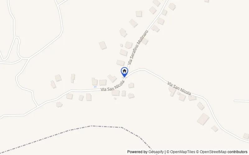 Mappa della zona: Via Pantusella, 87040, Marano Principato, Cosenza