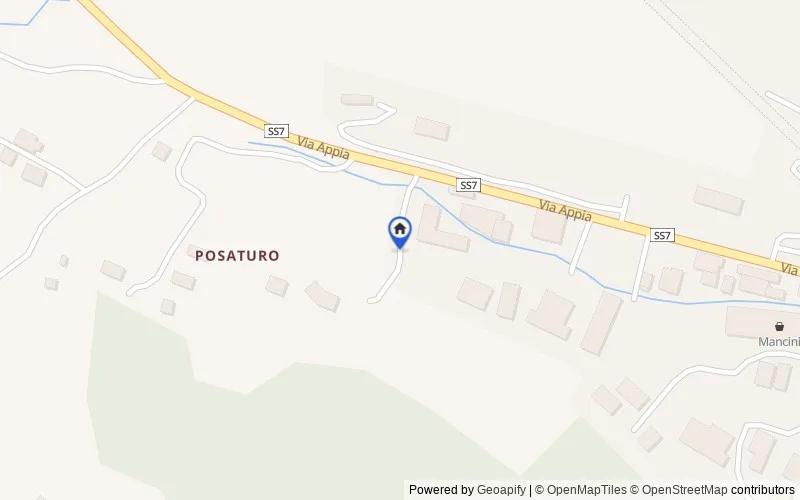 Mappa della zona: Contrada Posaturo, 04020 Itri LT, Italia, 04020, Itri, Latina