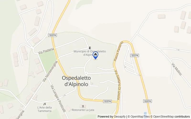 Mappa della zona: Vico I Colonna, 83014 Ospedaletto d'Alpinolo AV, Italia, 83014, Ospedaletto d'Alpinolo, Avellino