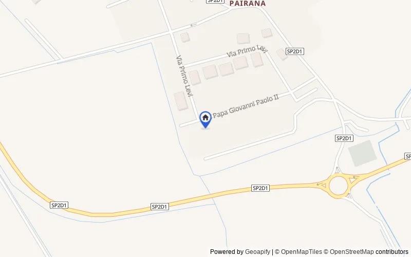 Mappa della zona: via Papa Giovanni Paolo II, 10, 27015, Landriano, Pavia