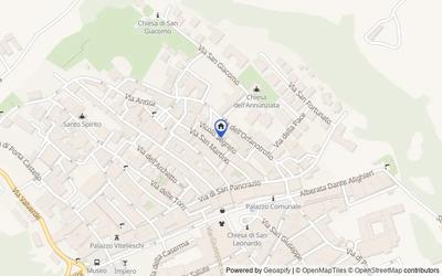Mappa della zona: Vicolo Segreto, 17, 01016, Tarquinia, Viterbo