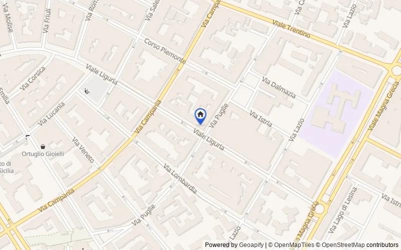 Mappa della zona: V.le Liguria, 89, 74121 Taranto TA, Italia, Taranto, Taranto