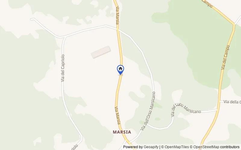 Mappa della zona: Via Marsia, 67069 Marsia AQ, Italia, Tagliacozzo, L'Aquila
