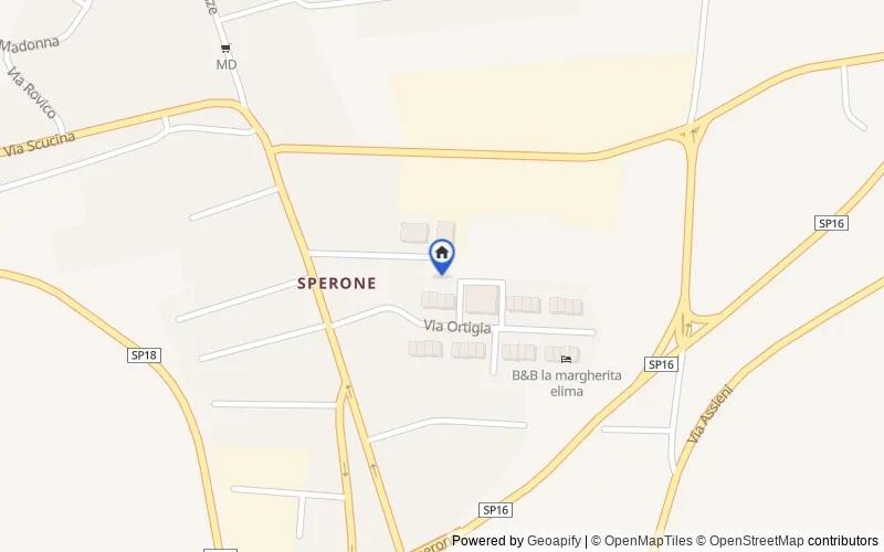 Mappa della zona: Via Enna, 2, 91015 Custonaci TP, Italia, Custonaci, Trapani