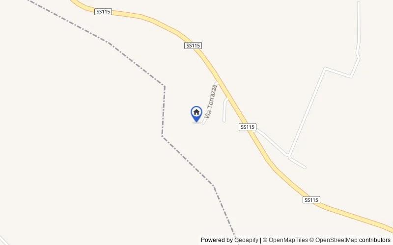 Mappa della zona: Via Torrazza,7 , 92014, Porto Empedocle, Agrigento