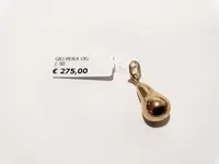 (Lotto n.1846) un ciondolo in oro giallo 18 kt a forma...