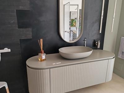MOBILE BAGNO DI COLORE GRIGIO - LOTTO 7