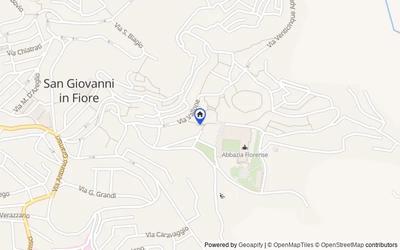 Mappa della zona: Via Archi, 87055 San Giovanni in Fiore CS, Italia, 87055, San Giovanni in Fiore, Cosenza