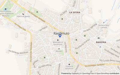 Mappa della zona: Via Stazione, 92020, Racalmuto, Agrigento