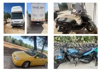 Lotto veicoli: Autocarro Renault, autovettura Renalut...