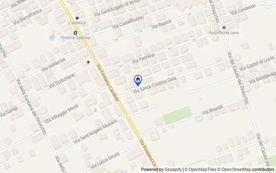 Mappa della zona: Via Santa Cristina Gela, 24 e 26, 00132 Roma RM, Italia, Roma, Roma