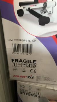 Lotto costituito da n.2 Everfit step up mini stepper