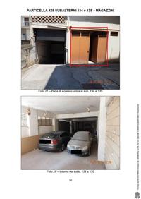 A) Magazzino per la quota di 1/1 di piena proprietà...