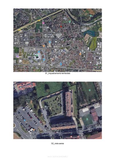 Piena proprietà di unità immobiliare (magazzino), sita in Venaria Reale (TO), Via Berino n. 42, e più precisamente, al piano seminterrato: due unità immobiliari contigue (catastalmente identificate da un unico subalterno), una composta da un ampio locale magazzino e blocco servizi igienici, l'altra da locale magazzino, tre vani accessori, un locale ad ufficio e blocco servizi igienici. Parte di complesso immobiliare di tipo condominiale.