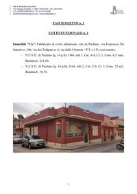 Piena proprietà “di un fabbricato di civile abitazione,...