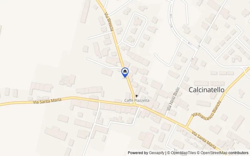 Mappa della zona: Via Brescia, 7, 25011 Calcinato BS, Italia, Calcinato, Brescia