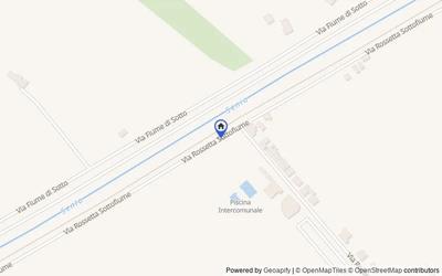 Mappa della zona: Via Rossetta II PUNTA, 87, 48032 Rossetta RA, Italia, Fusignano, Ravenna