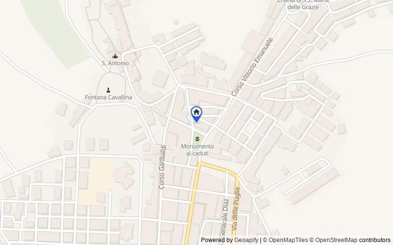 Mappa della zona: Vico Giacinto Albini, 12, 85013 Genzano di Lucania PZ, Italia, 85013, Genzano di Lucania, Potenza