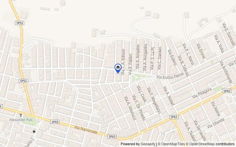 Mappa della zona: via George Stephenson, 6, 88842, Cutro, Crotone