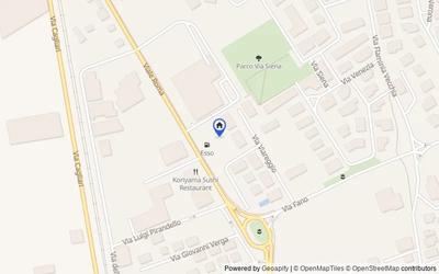 Mappa della zona: via roma, n. snc, 6034, Foligno, Perugia