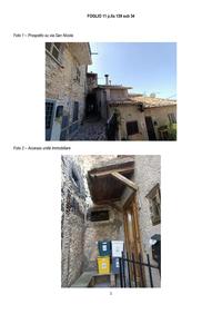 Diritti di piena proprietà 1/1 su:  Fabbricato civile...