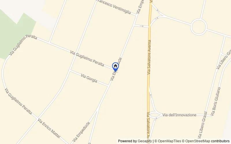 Mappa della zona: Via delle calcare 11, Caltanissetta, 93100, 93100, Caltanissetta, Caltanissetta
