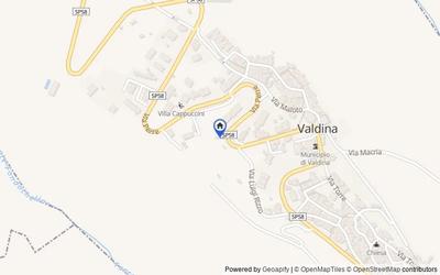 Mappa della zona: Via Andrea Valdina, snc, 98040, Valdina, Messina