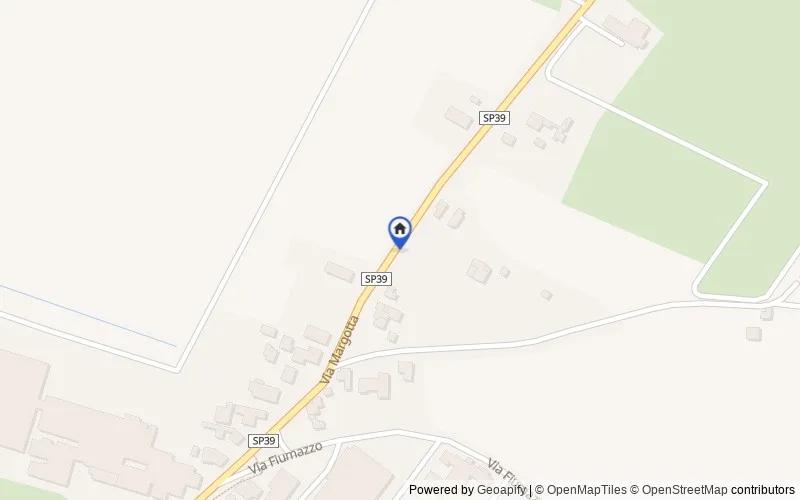 Mappa della zona: Voltana, Via Margotta/ Via G. Rossa/ Via B. Trentin, 48022, Lugo, Ravenna