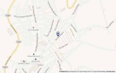 Mappa della zona: via Montauro angolo via Monte dei Carpini, 82028, San Bartolomeo in Galdo, Benevento