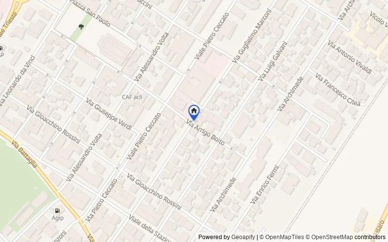 Mappa della zona: Via Guglielmo Marconi, 36075 Montecchio Maggiore VI, Italia, 36075, Montecchio Maggiore, Vicenza