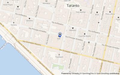 Mappa della zona: Via Principe Amedeo, 60, 74123 Taranto TA, Italia, Taranto, Taranto