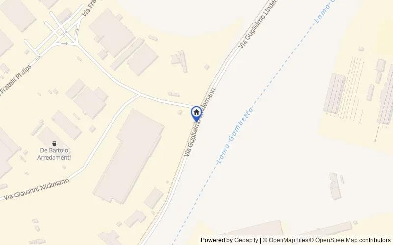 区域地图：Viale Guglielmo Lindemann 3, 70132, Bari, Bari