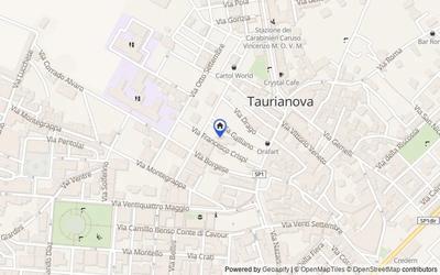 Mappa della zona: Via Francesco Crispi, 64, 89029, Taurianova, Reggio di Calabria