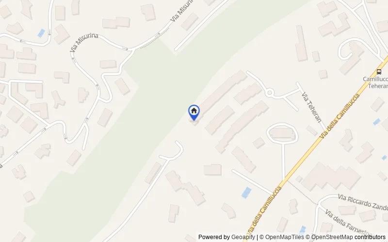 Karte der Umgebung: Via Teheran, 15, 00135 Roma RM, Italia, 00135, Roma, Roma