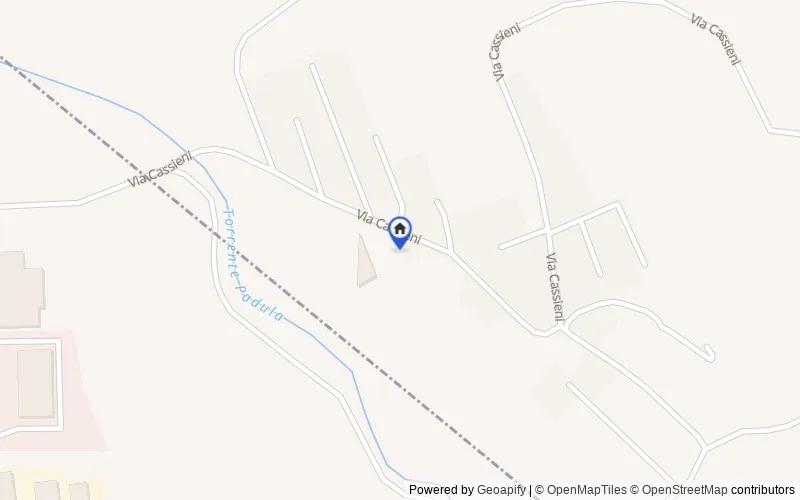 Mappa della zona: Padula Inferiore, Via Due Forni, 39, 87047, San Pietro in Guarano, Cosenza