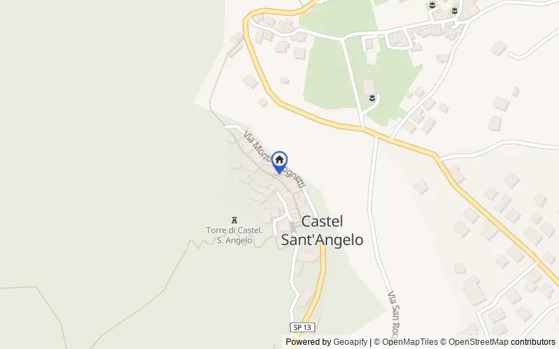 Mappa della zona: Via dei Calzolai, 17, 02010 Castel Sant'Angelo RI, Italia, 02010, Castel Sant'Angelo, Rieti