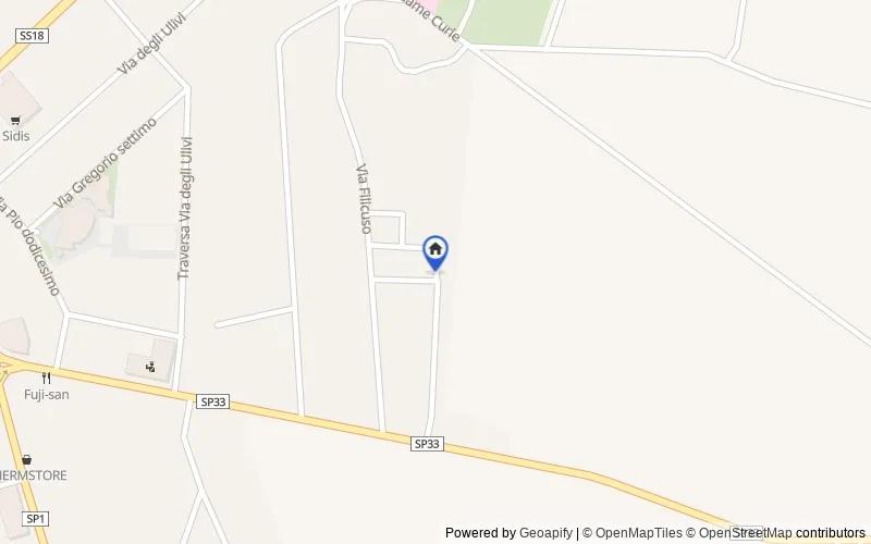 Map of the area: contrada Filicuso, 89013, Gioia Tauro, Reggio di Calabria