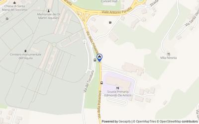 Mappa della zona: Via della Polveriera, 67100 L'Aquila AQ, Italia, Pescara, Pescara