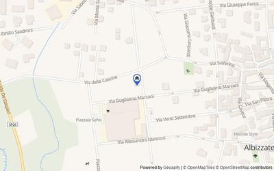 Mappa della zona: Via Guglielmo Marconi, 18, 21041 Albizzate VA, Italia, Albizzate, Varese