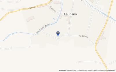 Mappa della zona: Via Anselmina, 12, 10020 Lauriano TO, Italia, Lauriano, Torino