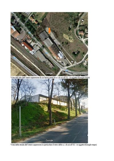 Piena proprietà di fabbricato ad uso industriale suddiviso in tre unità immobiliari, oltre resede di pertinenza a comune: la prima al p.t. composta da due ampi locali oltre servizi ed accessori, la seconda al p.t. costituita da due ampi locali oltre servizi ed accessori e al p.1 da uffici, disimpegni e wc, la terza al p1 costituita da un locale oltre servizi ed accessori.