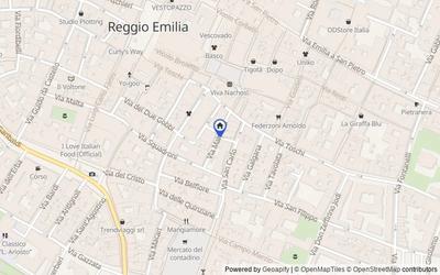 Mappa della zona: Via Manfredi, 42121 Reggio Emilia RE, Italia, 42121, Reggio nell'Emilia, Reggio Emilia