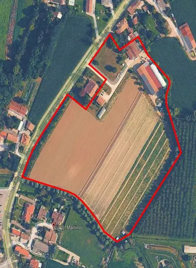 Fondo rustico composto da terreni agricoli di superficie catastale pari a...