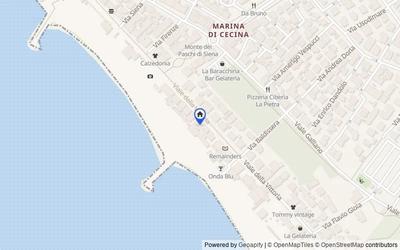 Mappa della zona: Viale della Vittoria, 20, 57023 Cecina LI, Italia, Cecina, Livorno