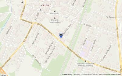 Mappa della zona: Via Antonio Cantore, 7, 21013 Gallarate VA, Italia, Gallarate, Varese