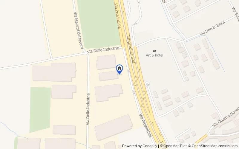 Karte der Umgebung: via Dell'innovazione, 17, 24048 Treviolo BG, Italia, 24048, Treviglio, Bergamo