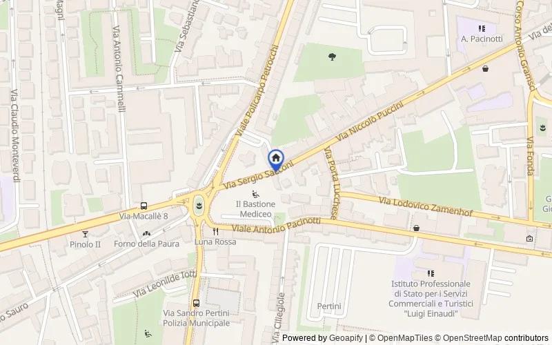 Mappa della zona: Pistoia, Pistoia, Pistoia