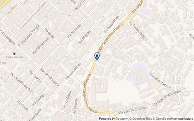 Mappa della zona: Via Reggio Campi, 93, 89126, Reggio di Calabria, Reggio di Calabria